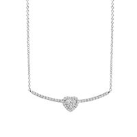 Necklace Salvini Woman Essential in White Gold Diamante 20067510 - 20067510